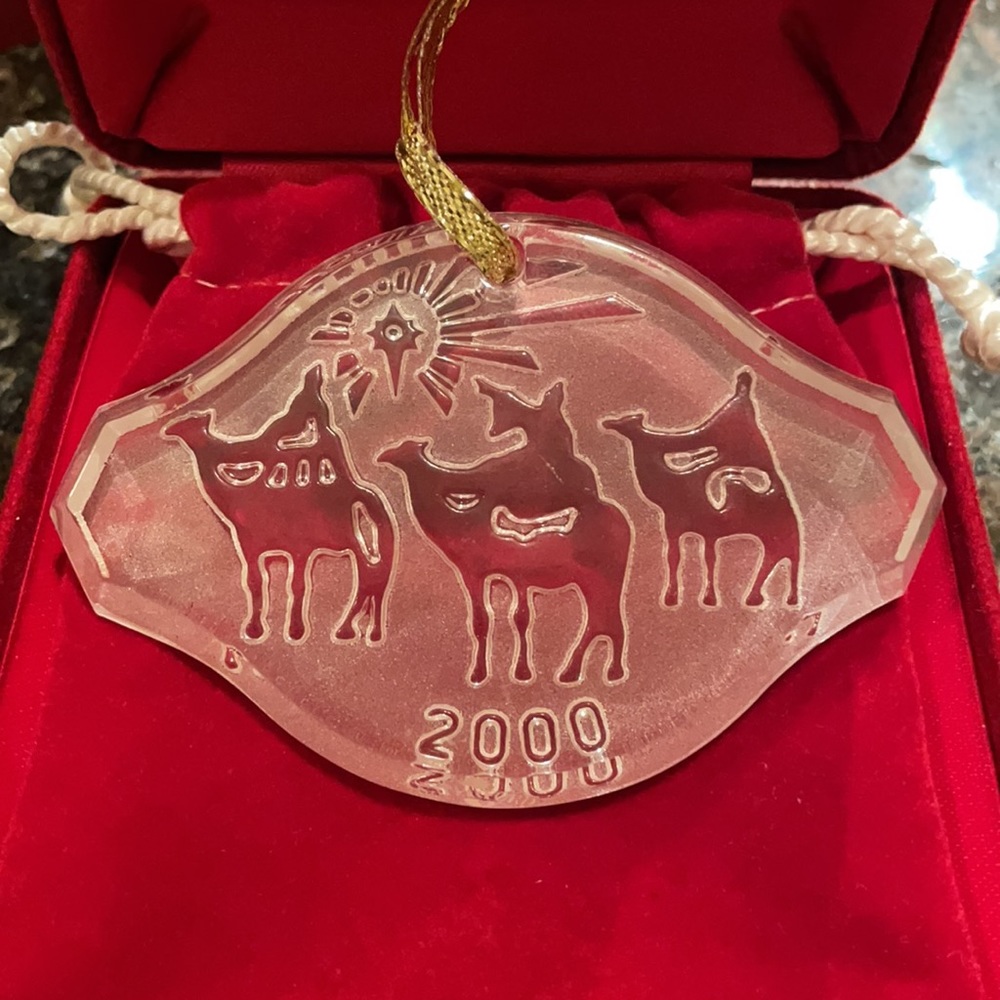 Waterford Crystal Ornament | Songs of Christmas Collection | O’Holy Night | 2000